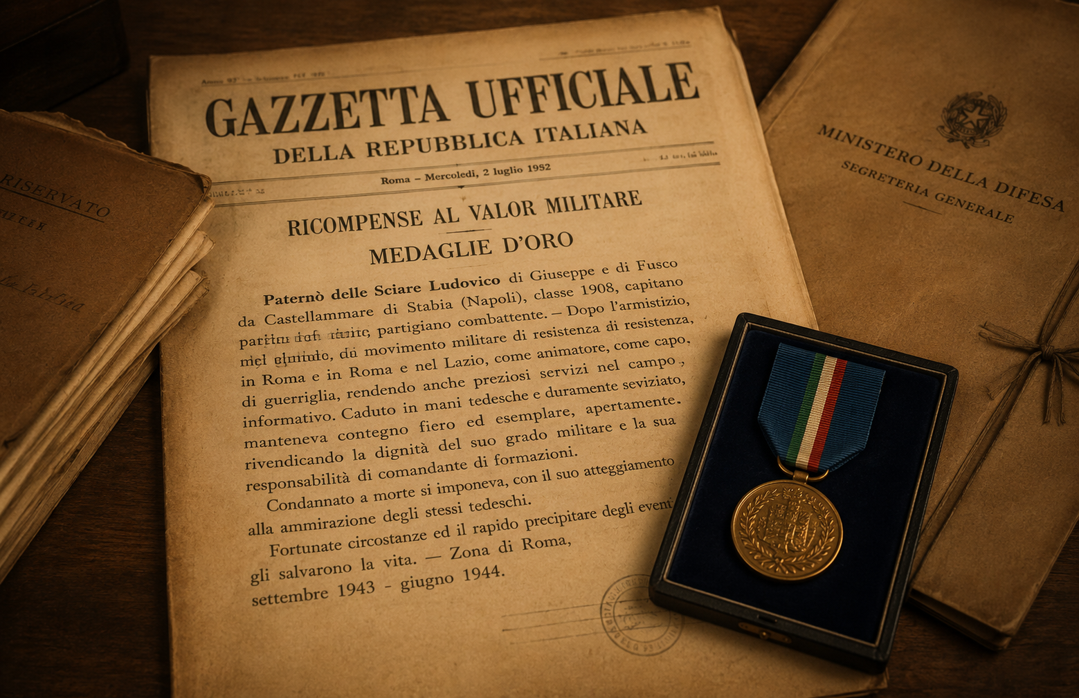 You are currently viewing Il mistero della Medaglia d’Oro al Valore Militare